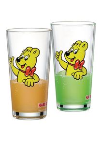 Ritzenhoff & Breker Ritzenhoff & Breker, Gl&auml;ser-Set &raquo;HARIBO Thumbs Up, 380 ml&laquo; sp&uuml;lmaschinengeeignet, bunt, Glas, &Oslash; 8 cm x 14,5 cm