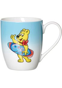 Ritzenhoff & Breker Ritzenhoff & Breker, Becher &raquo;HARIBO Sport, Surfer, 500 ml&laquo; sp&uuml;lmaschinenfest, bunt, Porzellan, &Oslash; 10 cm x 10,5 cm