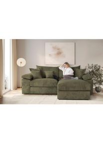 Home Affaire, Home Affaire Ecksofa &raquo;Soft&Cosy XL L-Form, B: 246 cm - OTTO. Verl&auml;ssliche Qualit&auml;t.&laquo; Mega-Sofa, Cord oder Chenille-Struktur, mit 