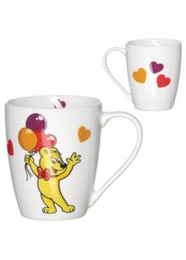 Ritzenhoff & Breker Ritzenhoff & Breker, Becher &raquo;HARIBO Balloon, 360 ml&laquo; sp&uuml;lmaschinenfest, bunt, Porzellan, &Oslash; 9 cm x 10 cm