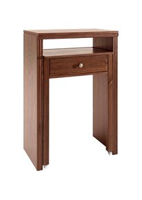 HEINE HOME, HEINE HOME Schreibtisch 1 Stk. tlg., braun, B/H/T: 60 cm x 88 cm