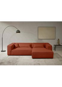 LeGer Home by Lena Gercke, LeGer Home by Lena Gercke Ecksofa &raquo;PIARA XXL, Big-Sofa, Cord, Leinenoptik o. Strukturstoff, L-Form&laquo; wahlweise Ottomane 