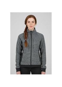 CMP, Unisex, CMP Strickfleecejacke 1 Stk. tlg. f&uuml;r Outdoor-Aktivit&auml;ten, mit Reissverschluss, hohe Atmungsaktivit&auml;t, antracite, 44, Strickfleecejacke 