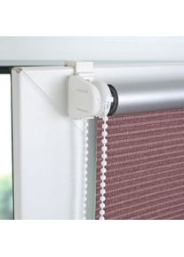 Liedeco, Seitenzugrollo &raquo;Klemmfix-Thermo-Rollo Bambus Optik&laquo; verdunkelnd energiesparend ohne Bohren, braun, bambus, Polyester