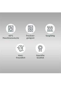 Kangaroos, Kangaroos Unisexbademantel &raquo;Kira, ideal f&uuml;r Sauna & Spa, Hotelbademantel, Morgenmantel&laquo; 1 Stk. mit Bindekordel, kurz, Badem&auml;ntel f&uuml;r Unisex