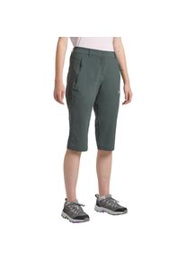 Jack Wolfskin, Unisex, 3/4-Hose &raquo;HIKEOUT&laquo; Atmungsaktiv, schnell trocknend, wasserabweisend, slate gr&uuml;n, 34, N-Gr, Atmungsaktive Wanderhose