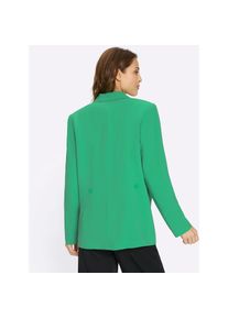 Inspirationen, Unisex, Jackenblazer &raquo;Blazer&laquo;, grasgr&uuml;n, 40, aus recyceltem Polyester