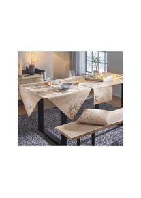 Jelmoli Tischdecke, beige