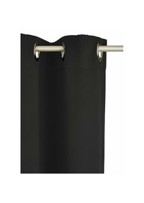 WIRTH, Vorhang &raquo;Dim out&laquo; &Ouml;sen 1 Stk. tlg., schwarz, Polyester
