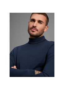 Bruno Banani, Herren, Rollkragenshirt auch zum Unterziehen, marine, 3XL (64/66), Bruno Banani Rollkragenshirt