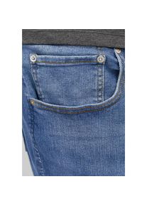 Jack & Jones PlusSize Jack & Jones Plussize, Herren, Jack & Jones PlusSize Tapered-fit-Jeans &raquo;JJIMIKE mit Abriebeffekten und funktionalen Taschen&laquo; mit Used-Optik, blau 