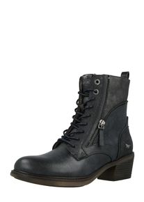 Mustang, Femmes Bottines &agrave; lacets, bleu nuit / noir