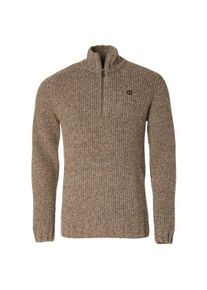 Chevalier - Groby Half Zip Wool Pullover - Wollpullover Gr M braun