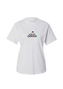 adidas Sportswear Funktionsshirt 'Tiro' Damen, gr&uuml;n / orange / schwarz / wei&szlig;, Gr&ouml;&szlig;e XS