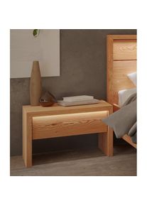 Home Affaire, Home Affaire Nachtkonsole &raquo;L&eacute;opoldine&laquo; inkl. LED Beleuchtung, braun, B/H/T: 41 cm