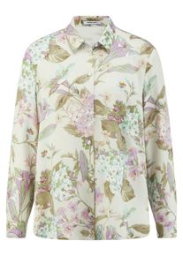 Peter Hahn - Long-Bluse mit 1/1-Arm, weiss, Gr. 46, Viskose