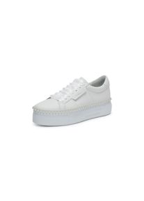 Kennel & Schmenger Kennel & Schmenger - Plateau-Sneaker Nano Pearl, weiss, Gr. 40, Wechselfu&szlig;bett, Leder
