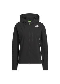 adidas Performance Funktionsjacke 'ADIZERO'' Damen Gr&ouml;&szlig;e XL/XXL schwarz / wei&szlig;