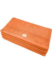 Dyckhoff, G&auml;stehandt&uuml;cher &raquo;Nature&laquo;, terra, Frottier, Obermaterial: 100% Baumwolle, 6 Stk.