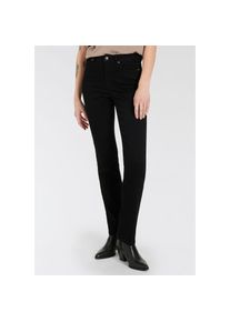 Arizona, Unisex, Gerade Jeans &raquo;Ultra-Stretch&laquo; Used-Look-Waschung, schwarz schwarz, 42, N-Gr, Normale Leibh&ouml;he f&uuml;r eine bequeme Passform im Alltag