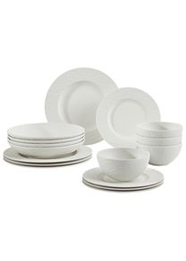 Villeroy & Boch Villeroy & Boch Kombiservice , Weiss , Keramik , 16-teilig , 430 ml , Geschirr, Geschirr-Sets, Kombiservice