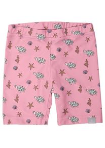 MaxiMo, Unisex, MaxiMo Badepants UV-Schutzfaktor 50+, mit Print, mittellange Hose, trocknet schnell, rosa, 122/128, N-Gr, Kinderbadehose von MaxiMo