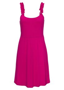 Lascana Strandkleid Damen Gr&ouml;&szlig;e 42 magenta