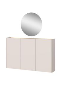 Germania, Germania Garderoben-Set &raquo;GW-Libbiano&laquo; 2 Stk. tlg., kaschmir, navarra, eiche, nachbildung, Spanplatte, B/H/T: 136 cm cm x 200 cm cm x 25 cm 