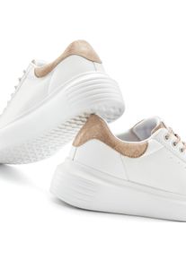 Lascana Witt Damen Sneaker, wei&szlig;, Gr&ouml;&szlig;e 38, 100% Leder