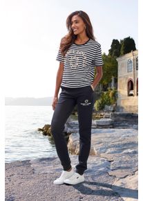 H.I.S. Witt Damen Sweathose, schwarz, Gr&ouml;&szlig;e 36/38, 60% Baumwolle, 40% Polyester