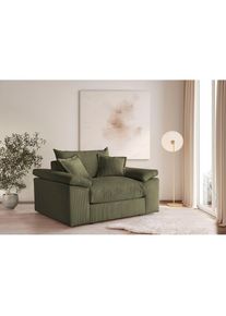 Home Affaire, Home Affaire XXL-Sessel &raquo;Soft&Cosy, B: 151 cm - OTTO. Verl&auml;ssliche Qualit&auml;t.&laquo; Mega-Sessel, Cord oder Chenille-Struktur, mit 2 Zierkissen