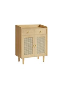 VASAGLE, VASAGLE Kommode &raquo;mit Schubladen 70 x 90 cm&laquo;, braun, MDF, B/H/T: 70 cm x 90 cm x 40 cm