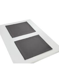 WIRTH, Platzset &raquo;NEWBURY&laquo;, grau, Obermaterial: 67% Polyester, 33% Baumwolle, 4 Stk.