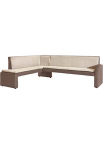 exxpo - Sofa Fashion, exxpo - sofa fashion Eckbank &raquo;Cortado, elegant und modern mit hohem Sitzkomfort&laquo; hohe Bodenfreiheit, sch&ouml;ne Detailverarbeitung, 