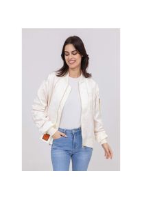 Bombers Original, Unisex, Bomberjacke &raquo; Jacken Ballerina W&laquo;, creme, M, Regular Fit