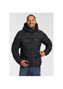 Icepeak, Herren, Steppjacke f&uuml;r Erwachsene, f&uuml;r Outdoor-Aktivit&auml;ten, aus Polyamid, schwarz, 50, Steppjacke f&uuml;r Erwachsene bietet angenehme W&auml;rme bei 