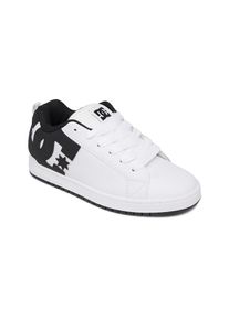 DC Shoes, Herren, DC Shoes Sneaker &raquo;Court Graffik&laquo;, olive, sanftes wei&szlig;, 9,5(42,5), Leder-, Nubuk- oder Wildleder-Obermaterial