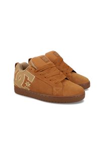DC Shoes, Herren, DC Shoes Sneaker &raquo;Court Graffik&laquo;, braun, gum, 9(42), Leder-, Nubuk- oder Wildleder-Obermaterial