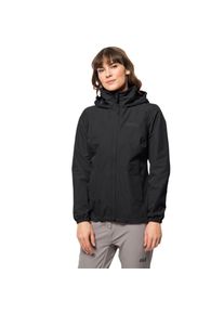 Jack Wolfskin, Unisex, Funktionsjacke &raquo;STORMY POINT 2L JKT W&laquo; mit Kapuze Wasserdicht, winddicht, &Uuml;bergangsjacke, schwarz, XXL, Funktionsjacke von Jack