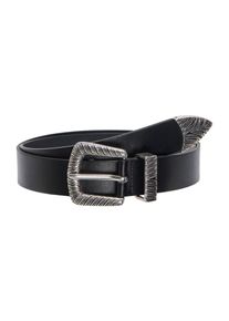 Only, Femmes Ceinture 'ONLARIZONA', noir / argent