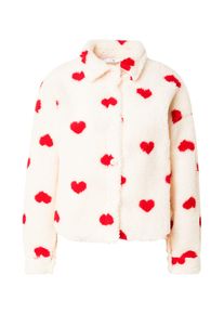 Haily's Hailys Jacke 'El44lie' Damen Gr&ouml;&szlig;e S/M rot / wollwei&szlig;