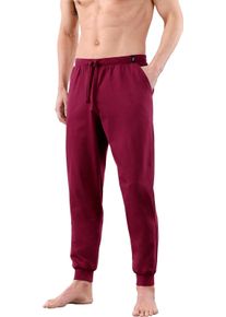 Herren Hosen lang marine + dunkelrot