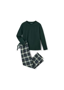 Tchibo - Pyjama en flanelle pour enfant - Unisex - taille: 134/140 - bleu/vert/&agrave; carreaux