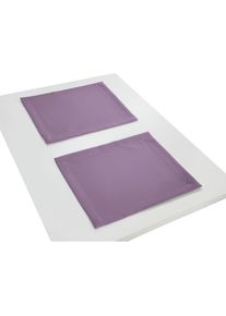 WIRTH, Platzset &raquo;NEWBURY&laquo;, flieder, Obermaterial: 67% Polyester, 33% Baumwolle, 4 Stk.