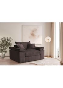 Home Affaire, Home Affaire XXL-Sessel &raquo;Soft&Cosy, B: 151 cm - OTTO. Verl&auml;ssliche Qualit&auml;t.&laquo; Mega-Sessel, Cord oder Chenille-Struktur, mit 2 Zierkissen