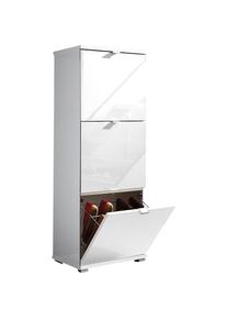 Germania, Germania Schuhschrank &raquo;COLORADO&laquo;, wei&szlig;, B/H/T: 53 cm x 132 cm x 30 cm