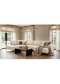 Home Affaire, Home Affaire Wohnlandschaft &raquo;Tournon U-Form, XXL Sofa, Breite 333 cm, Webstoff, Chenille&laquo; Designsofa im nordischen Stil, 