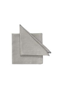 Pichler, Pichler Stoffserviette &raquo;Eric 40 cm x 40 cm, 6 St&uuml;ck&laquo;, betonfarbe, Baumwolle Leinen Polyester Viskose