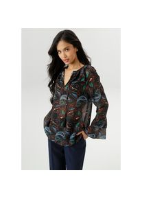 Aniston Selected, Unisex, Aniston SELECTED Chiffonbluse aus leicht transparente Chiffon, marine, hellblau, wei&szlig;, gelb, terra, gr&uuml;n, beige, 44, Bluse 