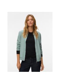 V&eacute;ro Moda Vero Moda, Unisex, Bomberjacke &raquo;VMCOCO L/S BOMBER NOOS&laquo; in modisch kurzer Form, mit Stretch, gray mist, XL, &Uuml;bergangsjacke von Vero Moda